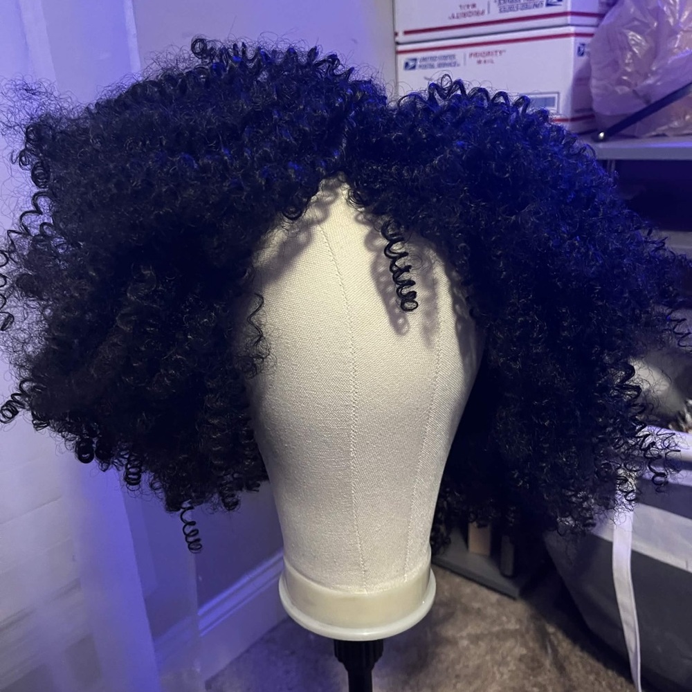 Black Curly Afro Wig